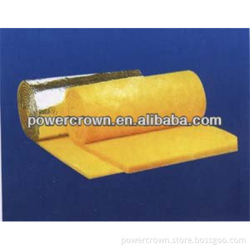 Decorative soundproofing aluminium foil glass wool blanket insulation